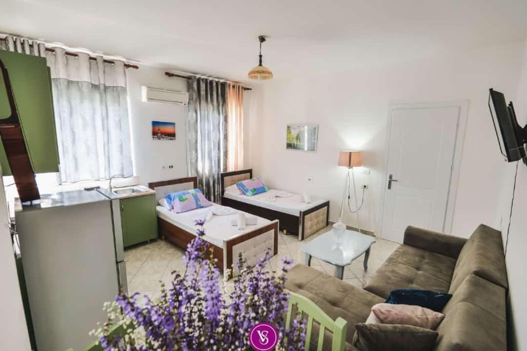 Sarandë Vila Stupende 아파트 객실 사진