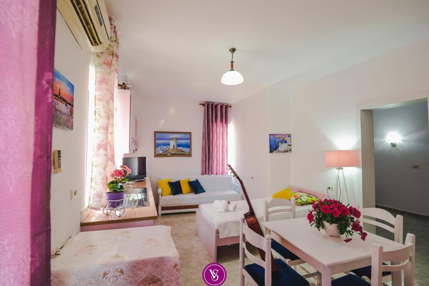 Sarandë Vila Stupende 아파트 객실 사진