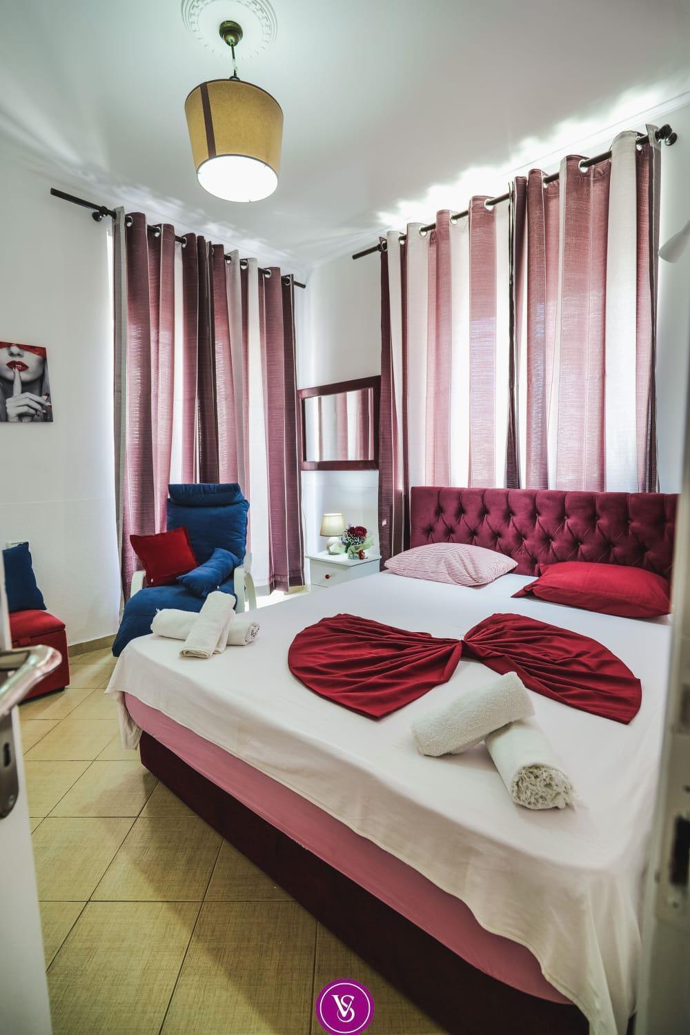 Sarandë Vila Stupende 아파트 객실 사진